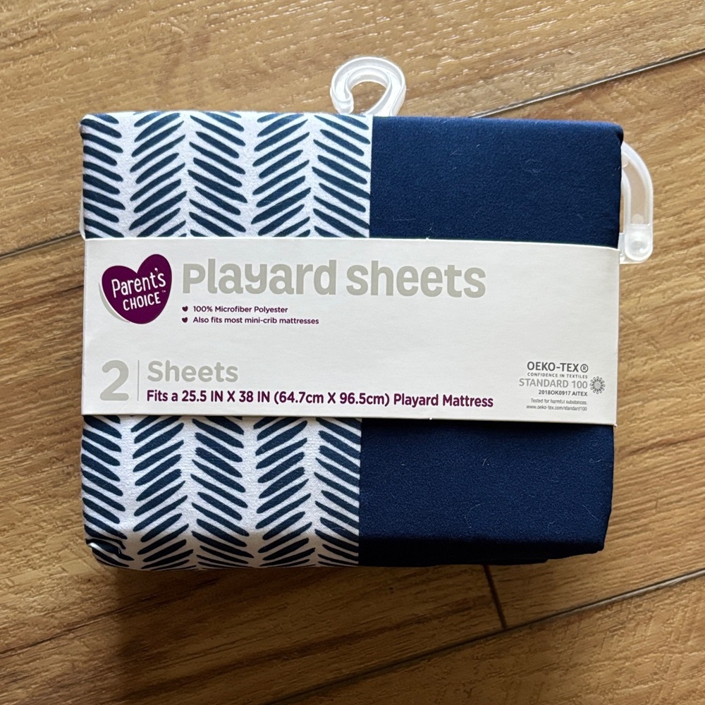 Parents Choice Playard Sheets - 2 Pack
